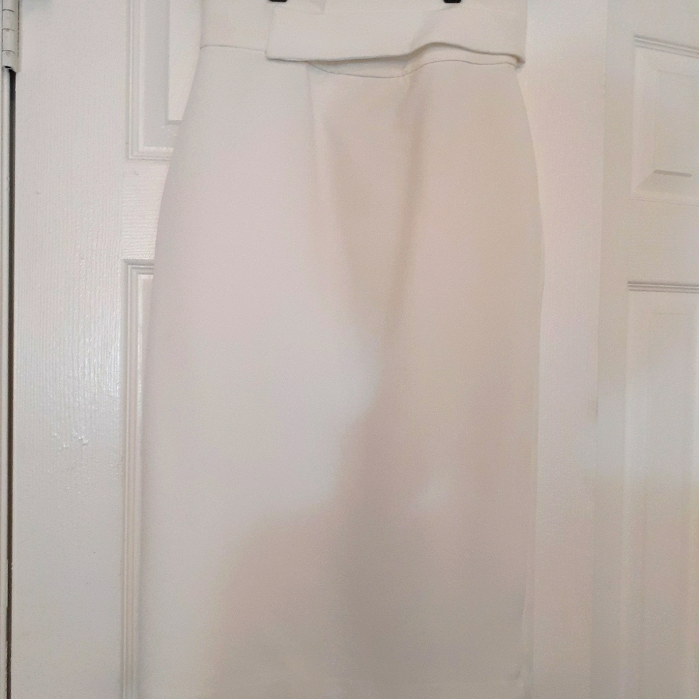 White skirt